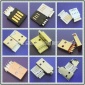 USB 2.0接口 AM USB 接口 A公焊线 短体 公头 USB插头 USB连接器